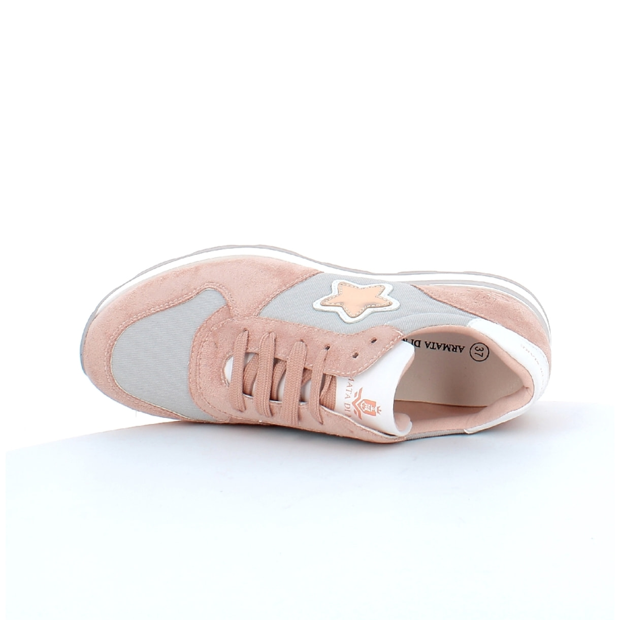 Armata di Mare Scarpe Sneaker Donna AMD P21H69 Peach Grey