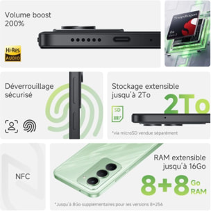 Smartphone XIAOMI Redmi 15 Noir 256Go 5G