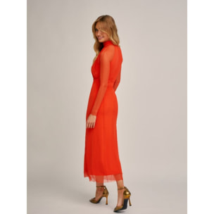 VESTIDO VICTORIA MAVI NARANJA