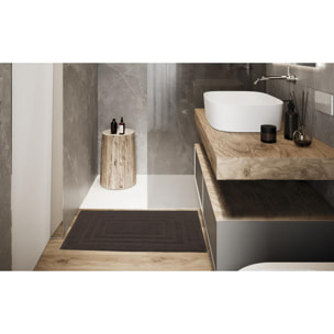 TAPPETO BAGNO SOPHIE CIOCCOLATO