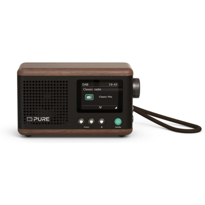 Radio DAB PURE Classic Mini Coffee Black/Walnt