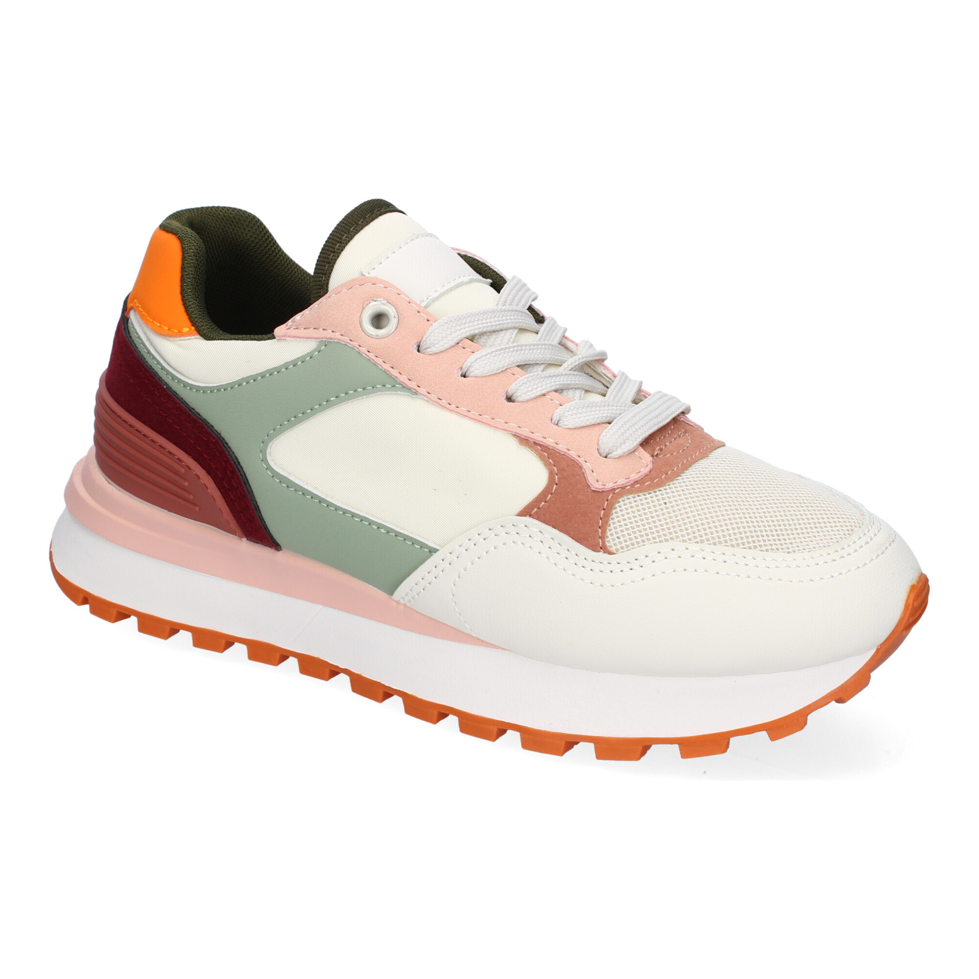 Zapatillas Planas Deportivas de Mujer Casual, Puntera Redonda