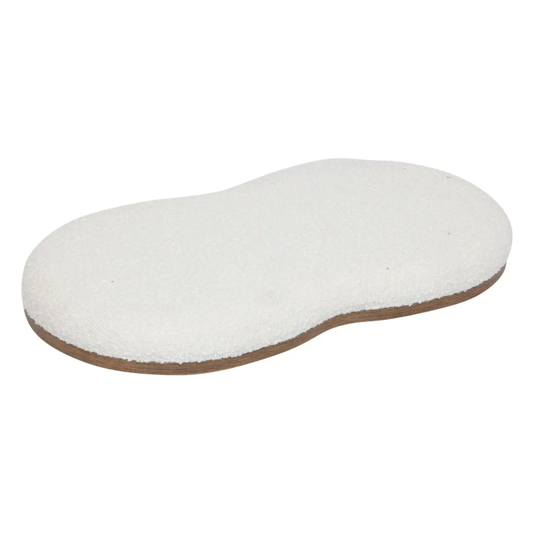 Coffre "Loe" bouclette caramel 72x45x40,5cm