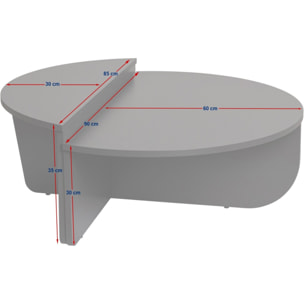 Table basse modulable ronde - SELMA