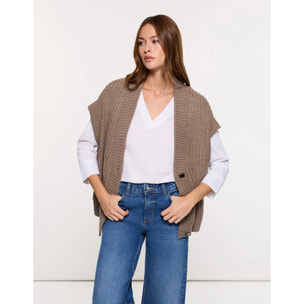 Chaleco de Punto Marrón - Richy