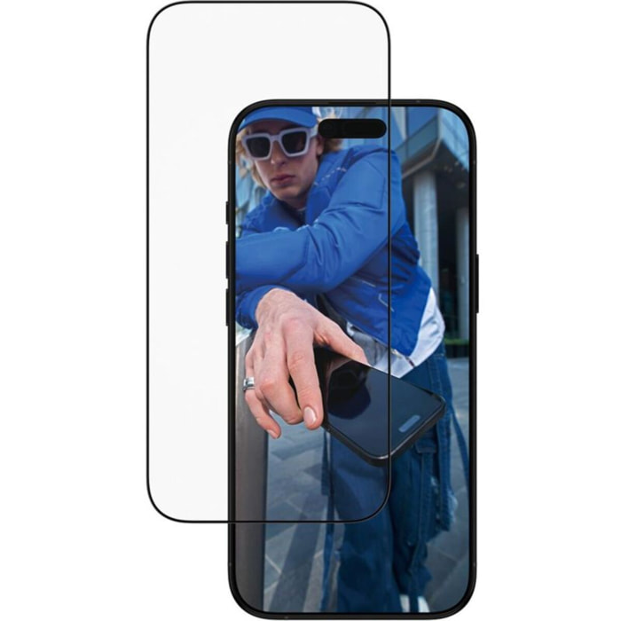 Protège écran PANZERGLASS iPhone Air verre trempé UWF