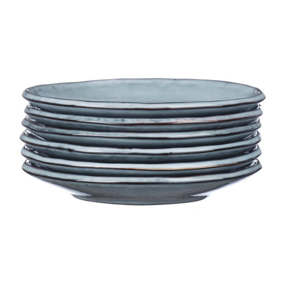 Assiette CLOUD Ø16cm - 6 pièces - Gris orage