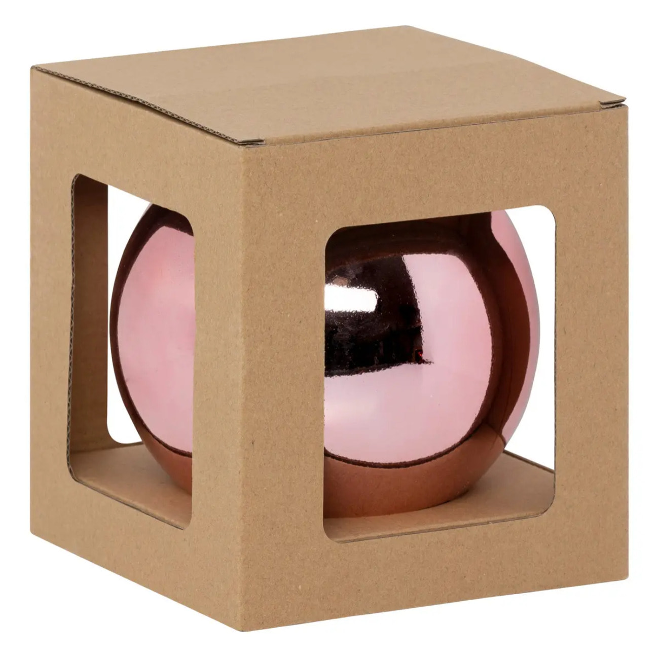 Boule de Noêl 150mm rose