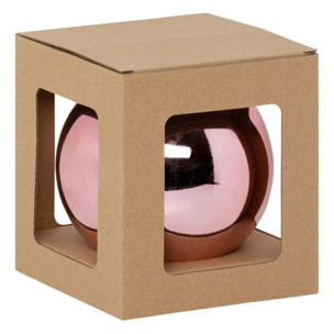 Boule de Noêl 150mm rose