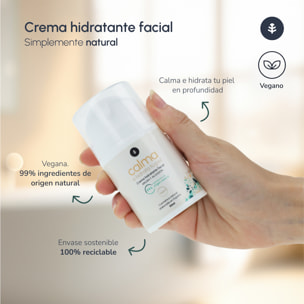 Crema hidratante facial Argán y algodón Planeta Huerto 50 ml