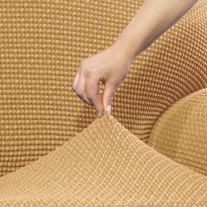 Funda Super Elástica para ASIENTO de SILLA pack2 unidades modelo HELENA