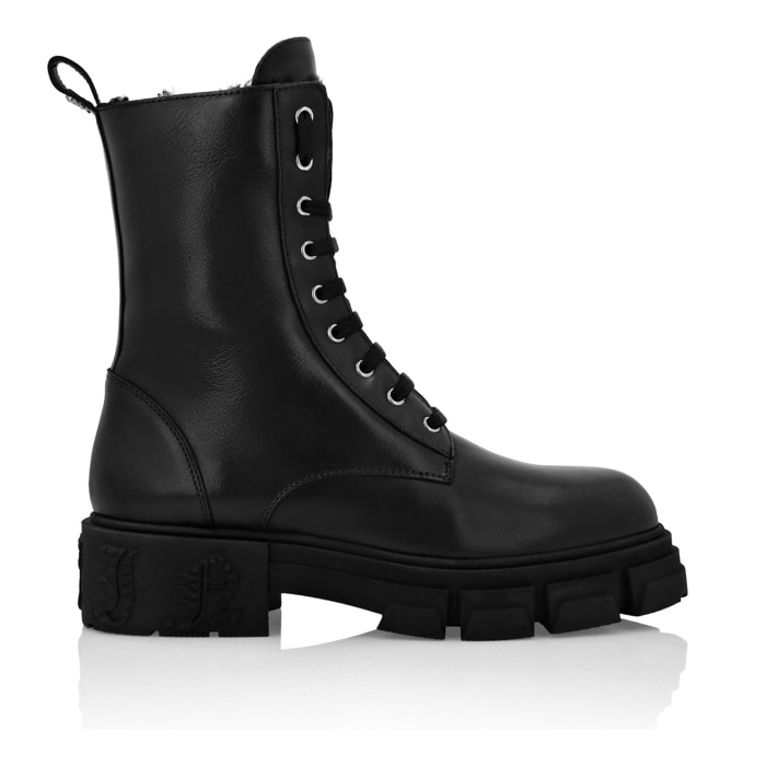 PHILIPP PLEIN Boots Mid Flat GOTHIC PLEIN