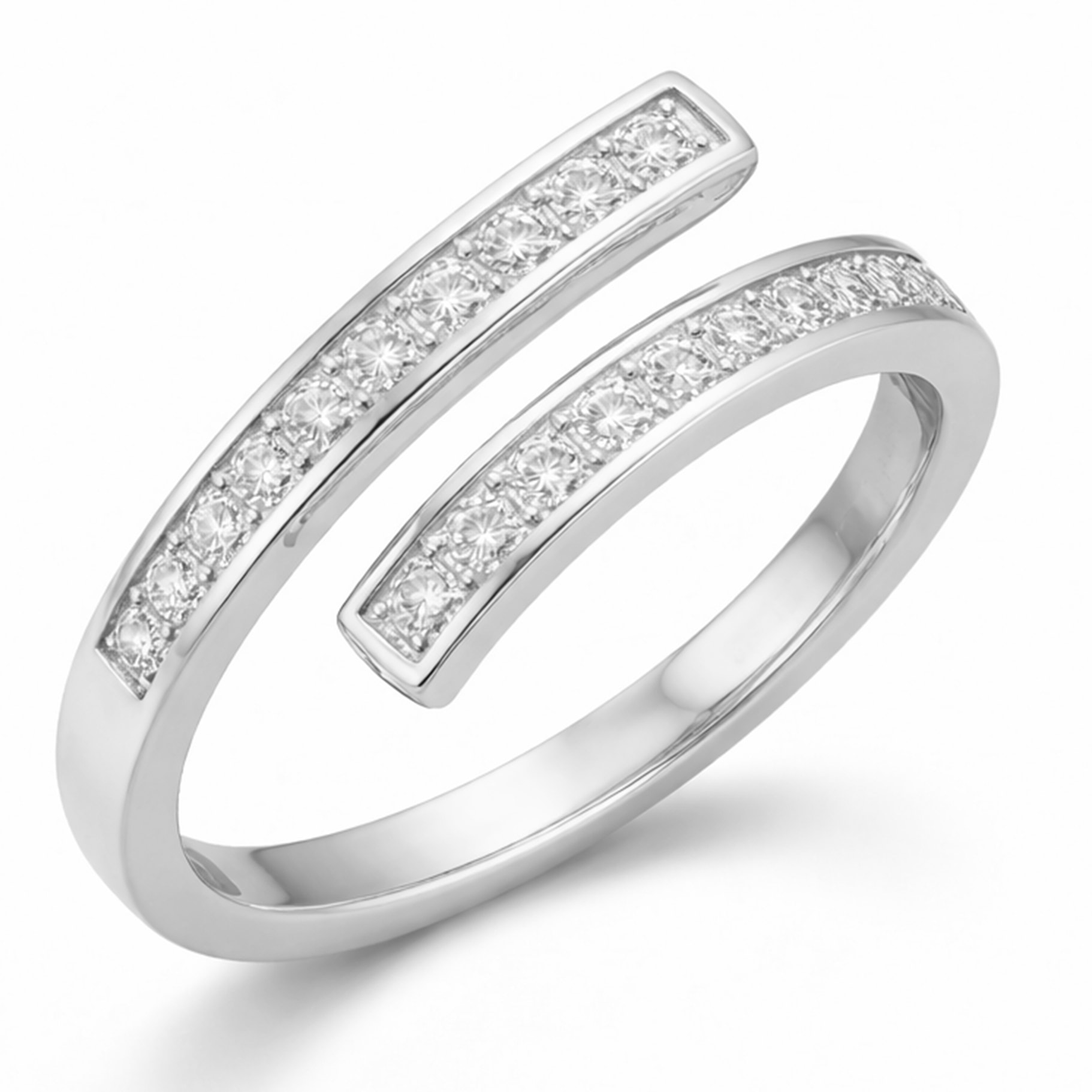 Anillo Dotza acabado plata