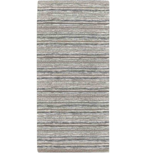 Tappeto Cucina Bagno Righe Tortora