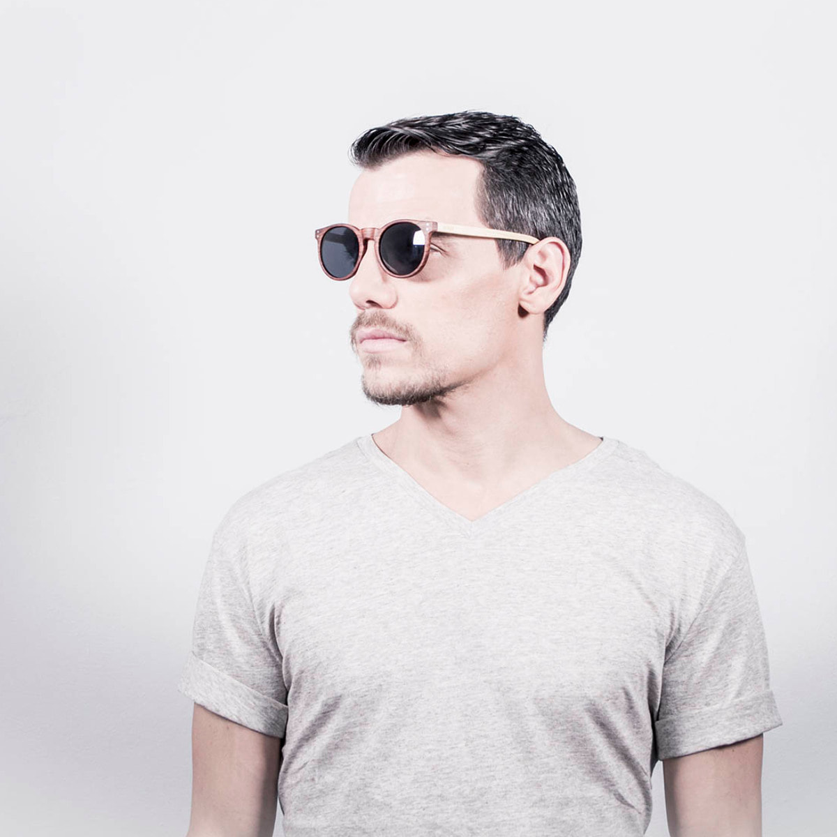 GAFAS DE SOL OCEAN LIZARD WOOD de color Marron