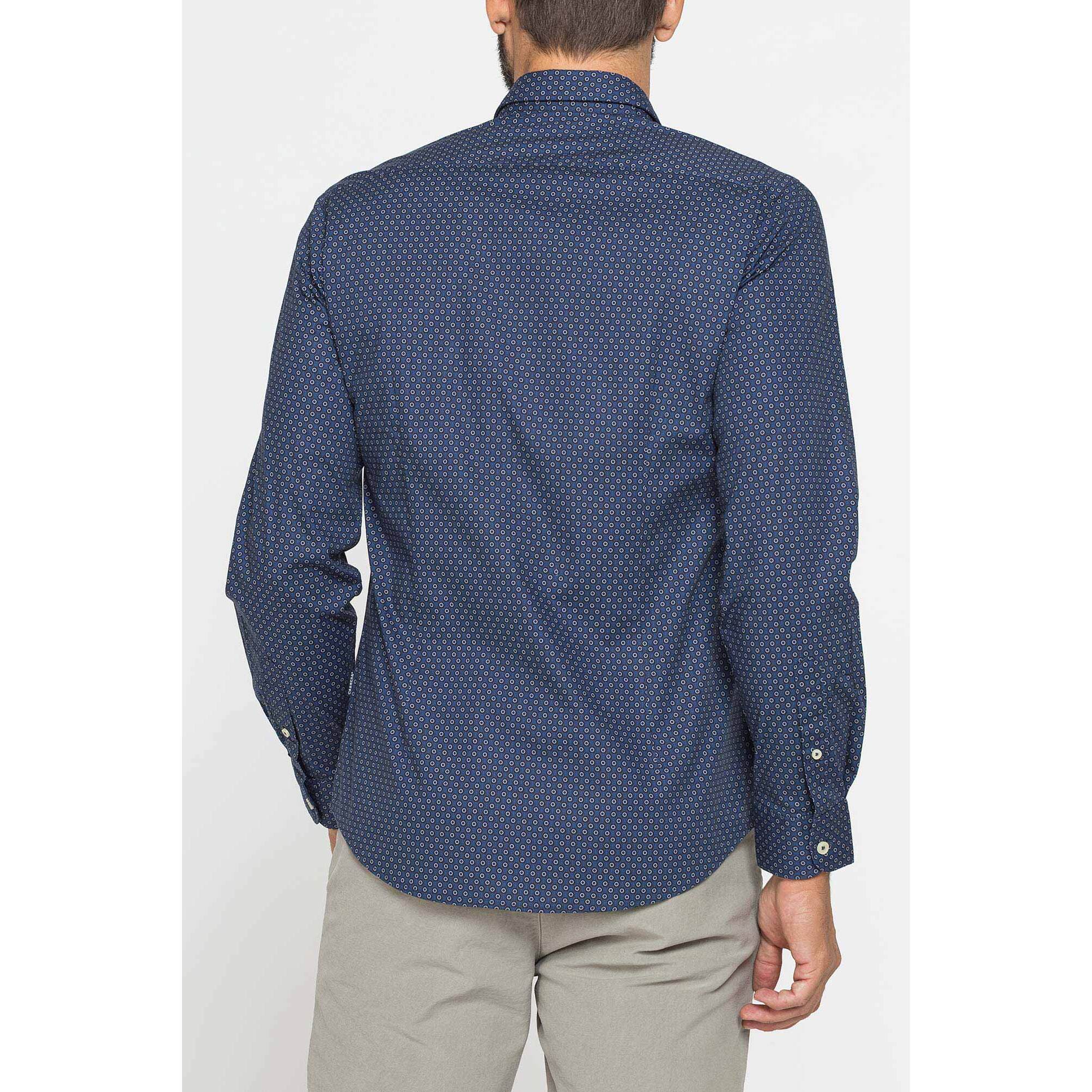 CAMICIA SLIM FIT IN POPELINE STRETCH