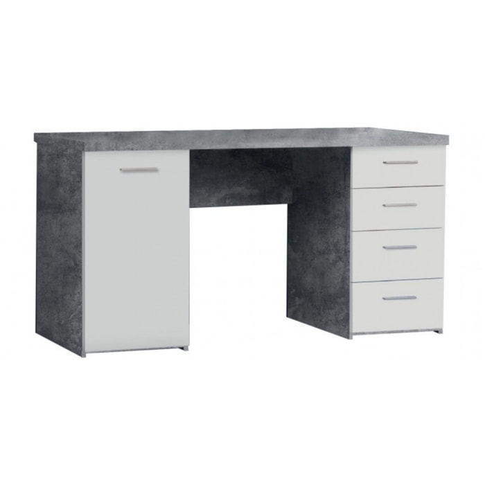 Bureau avec rangements 145 cm - ESTEBANE