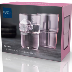 Set de 2 verres Torino 40cl