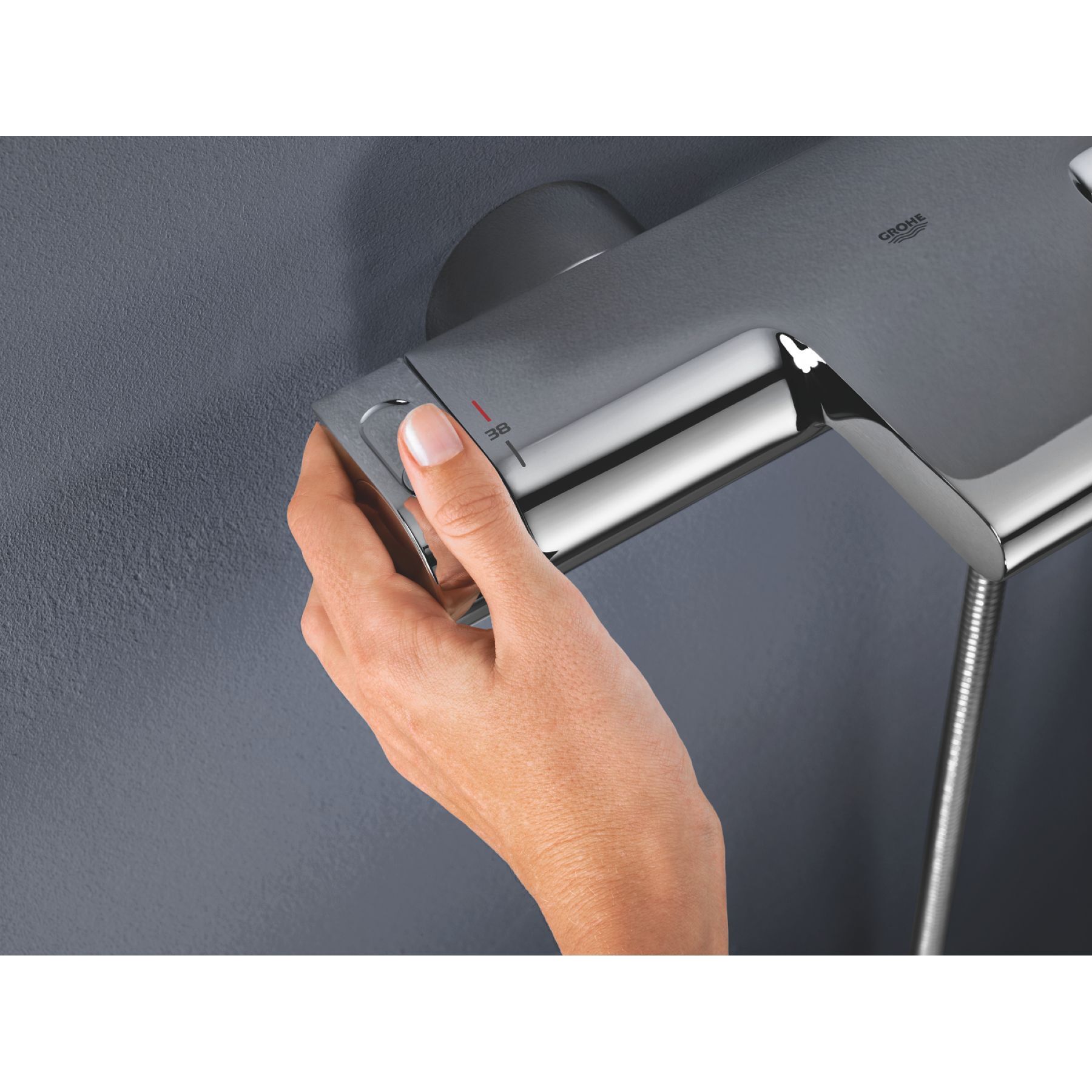 Mitigeur thermostatique Bain / Douche 1/2 Grohtherm 2000