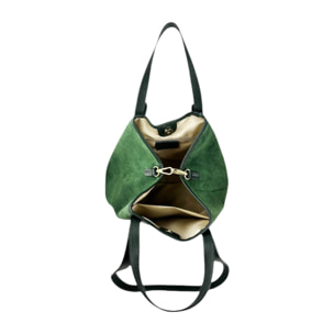 Borsa a mano Cheval Firenze Formentera Mini F/W Verde Bottiglia