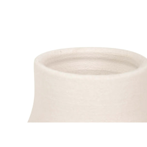 Florero Ceramica Beige 30x30x80 Cm