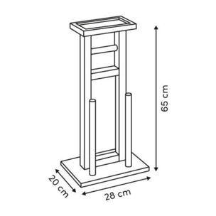 Dérouleur Cane beige