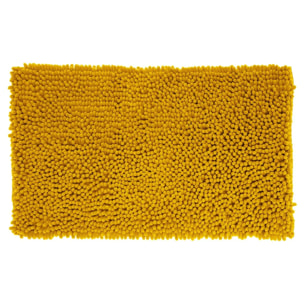 Tapis de bain 50x80 cm Jaune Colorama