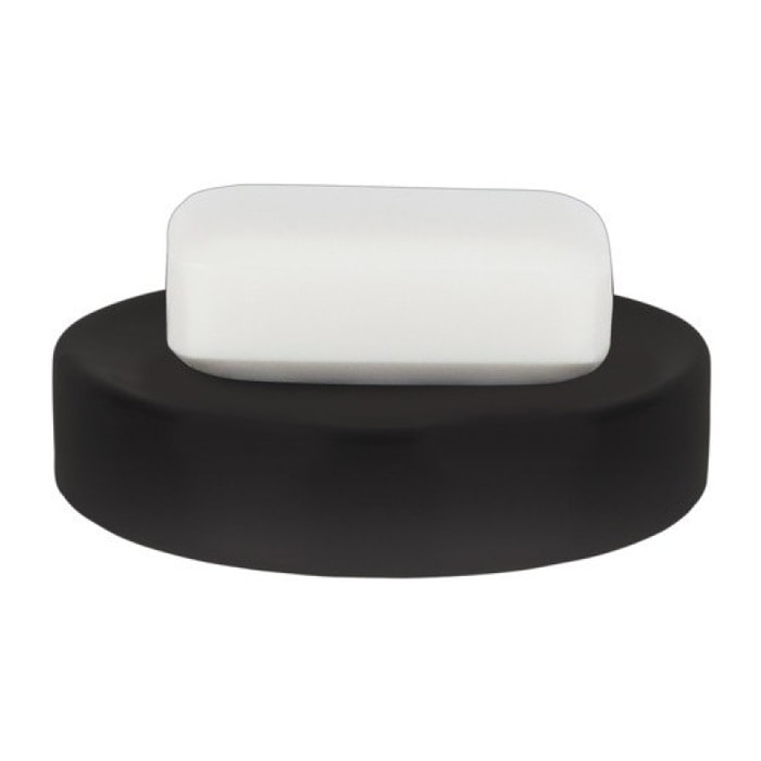 Porte savon Céramique TUBE-MATT Noir mat Spirella