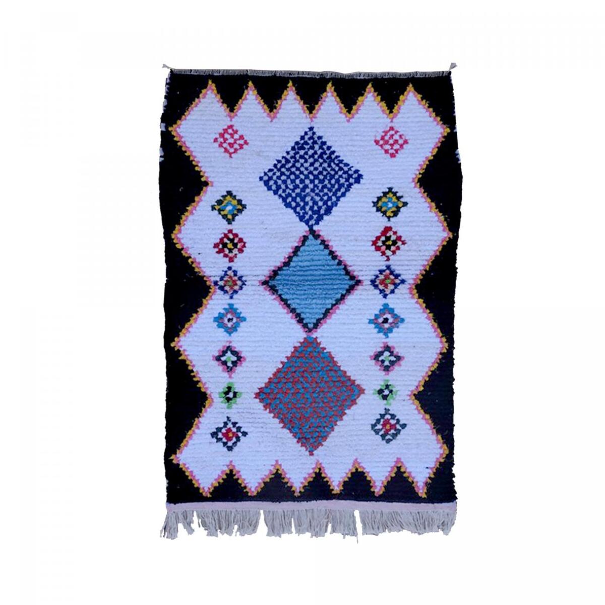 Authentique tapis berbère fait à la main en coton NAHU