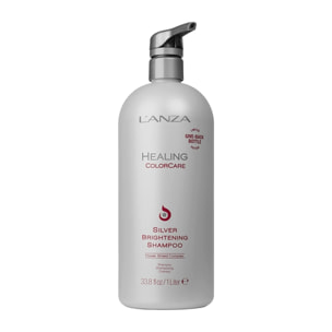 L'ANZA Healing Colorcare Silver Brightening Shampoo 1000ml Flower Shield Complex