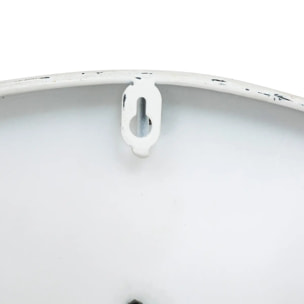 Horloge "Alisha" gris clair D56cm