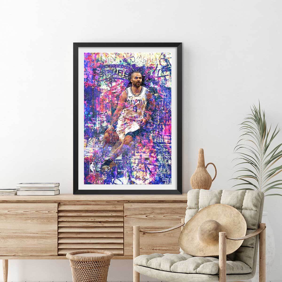 Affiche tony parker 09 Affiche seule