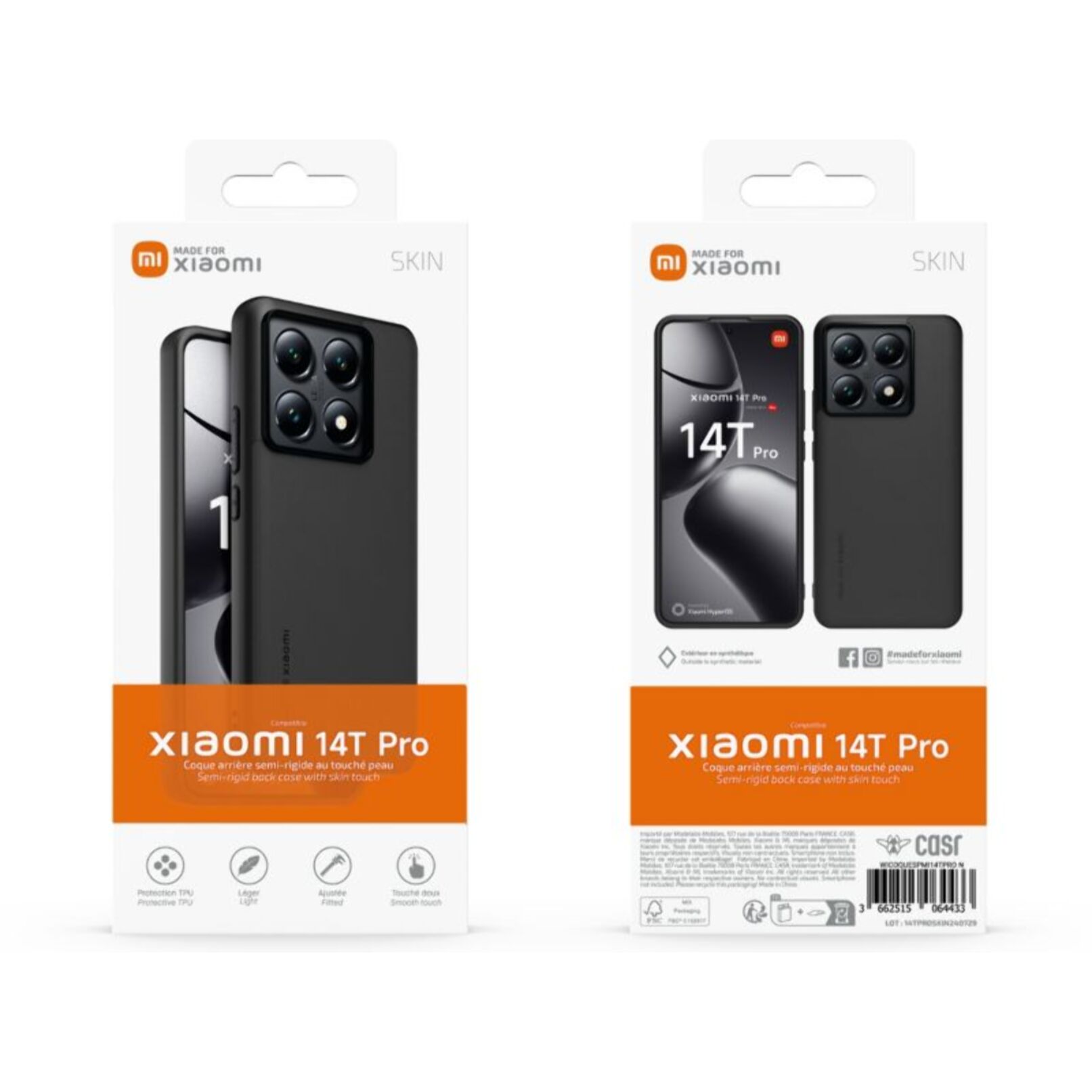 Coque MADE FOR XIAOMI Xiaomi 14T PRO premium Noir