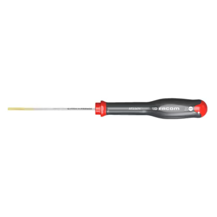 Tournevis Protwist pour vis à fente - lame fraisée 2.5x50 - FACOM - AT2.5x50