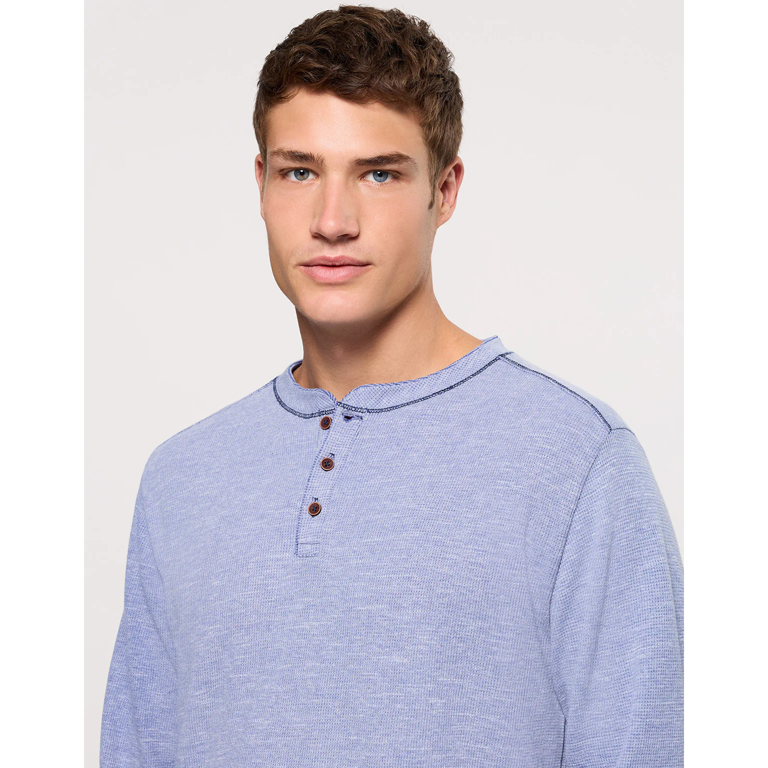 Camiseta Manga Larga Azul - Deary