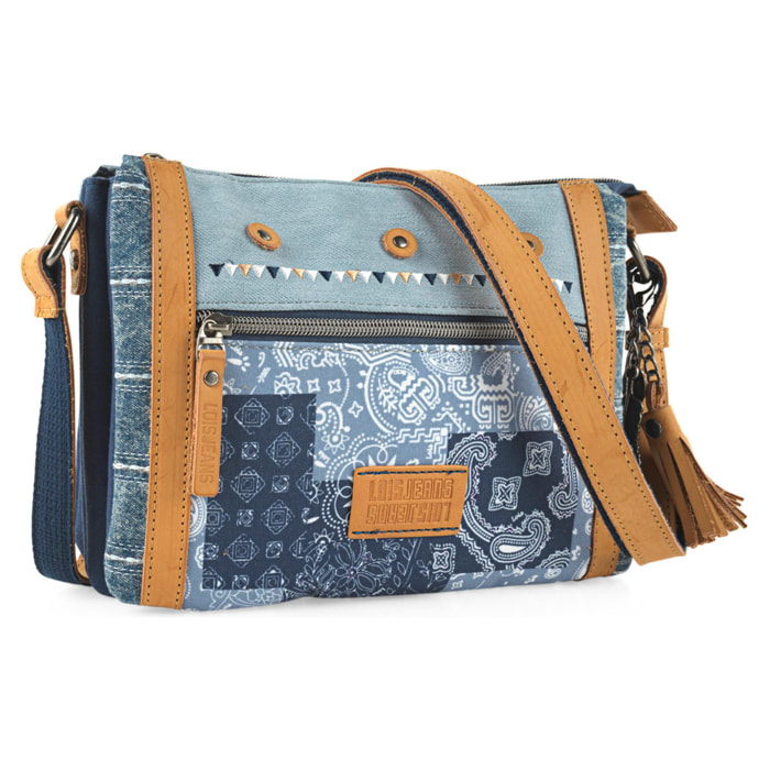 Bolso Bandolera Mujer Sint/Pu Lois Arcadia Azul