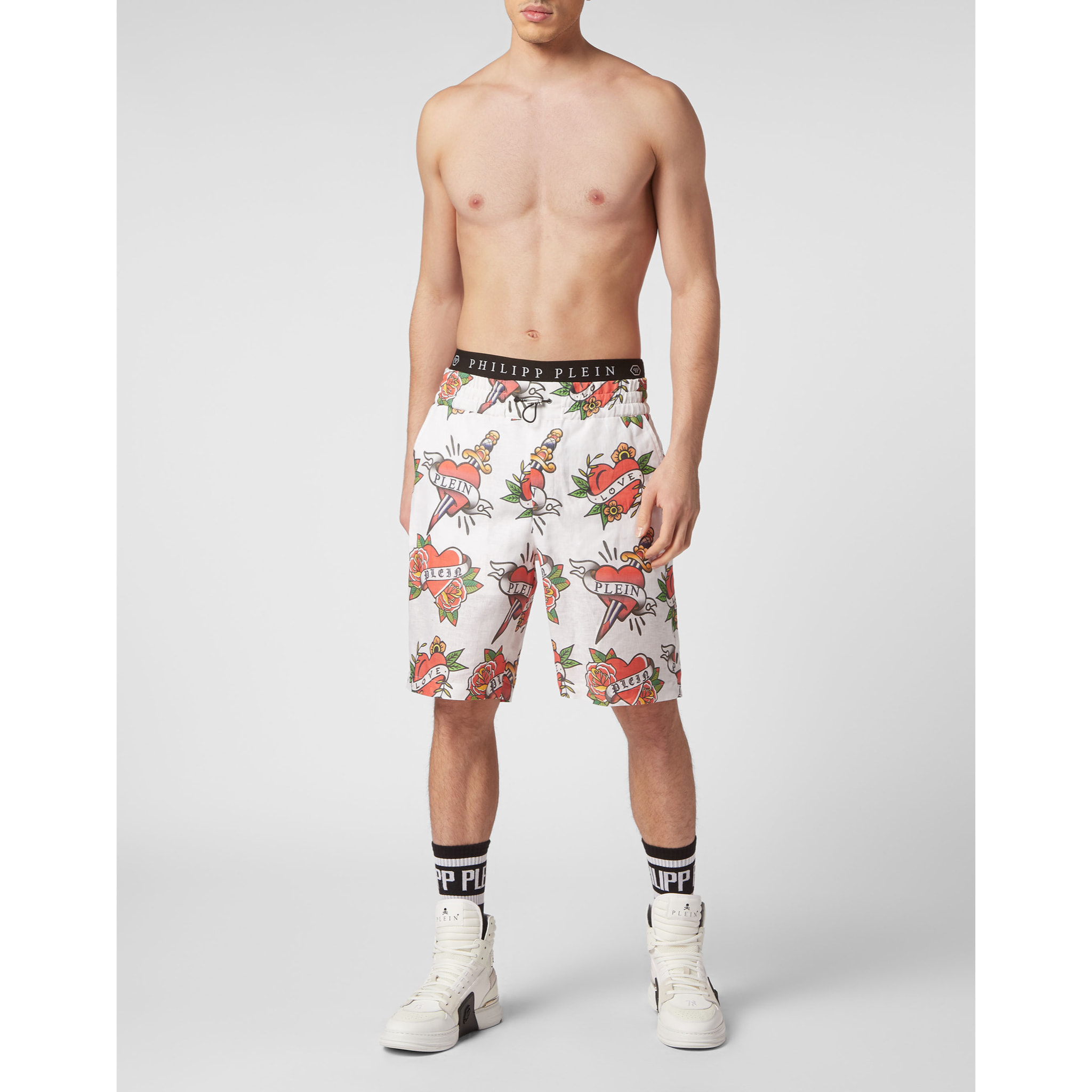 PHILIPP PLEIN Shorts LOVE