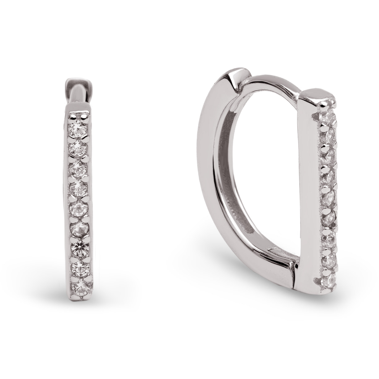 Orecchino Dina Sparks in Argento