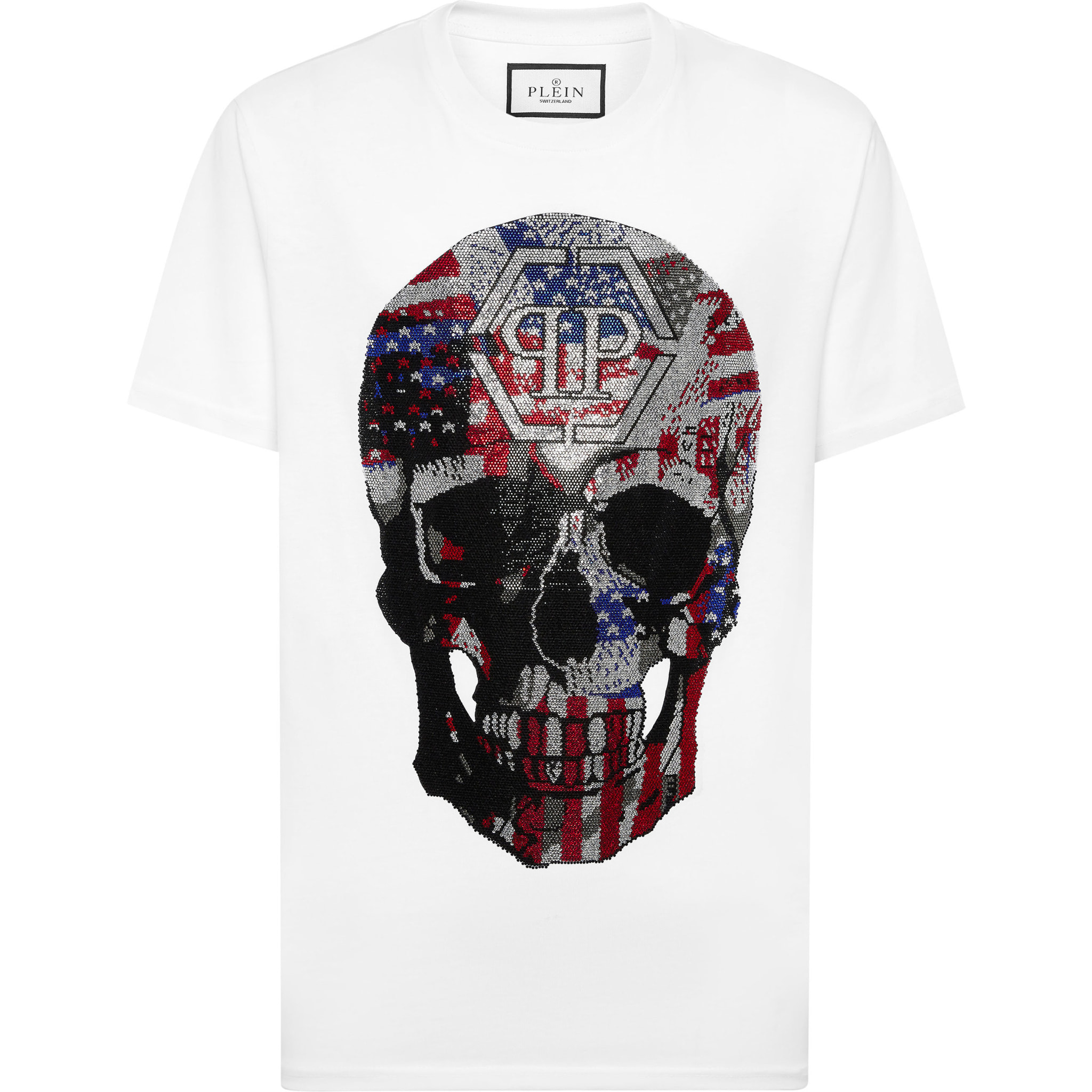 PHILIPP PLEIN Maglietta girocollo Ss SKULL