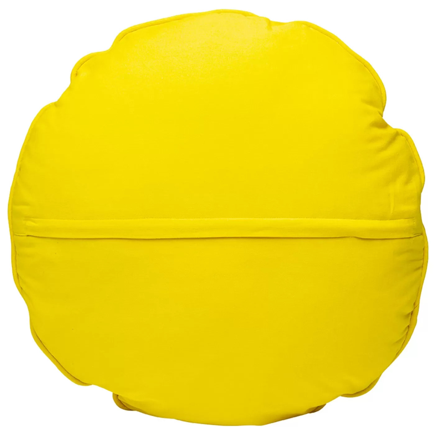 Coussin Icon soleil jaune et turquoise Kare Design