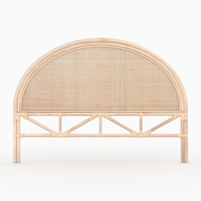 Tête de lit en rotin naturel 140 cm - Madya