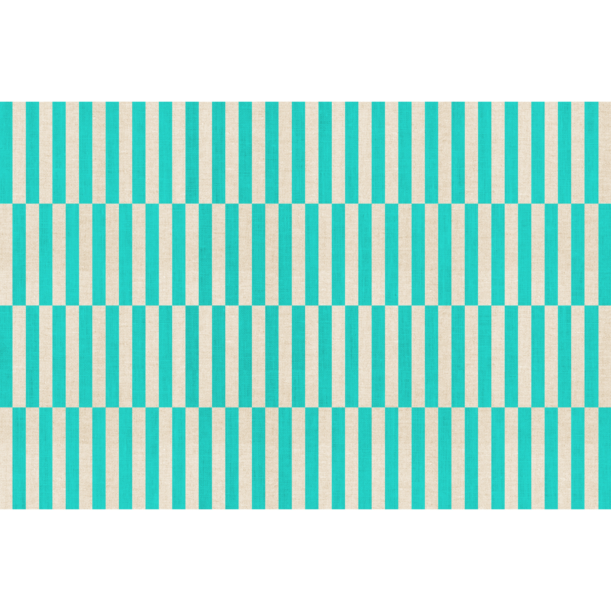 Alfombra de vinilo Dynamic Turquesa 200x266 cm -PVC antideslizante, vinilica para cocina o salón, lavable, estilo abstracto