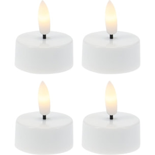 juego de 9 velas led de tamaños diferentes con control remoto