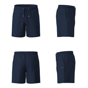 Kappa - Pantalones cortos Hombre Azul - Kochab French Terry