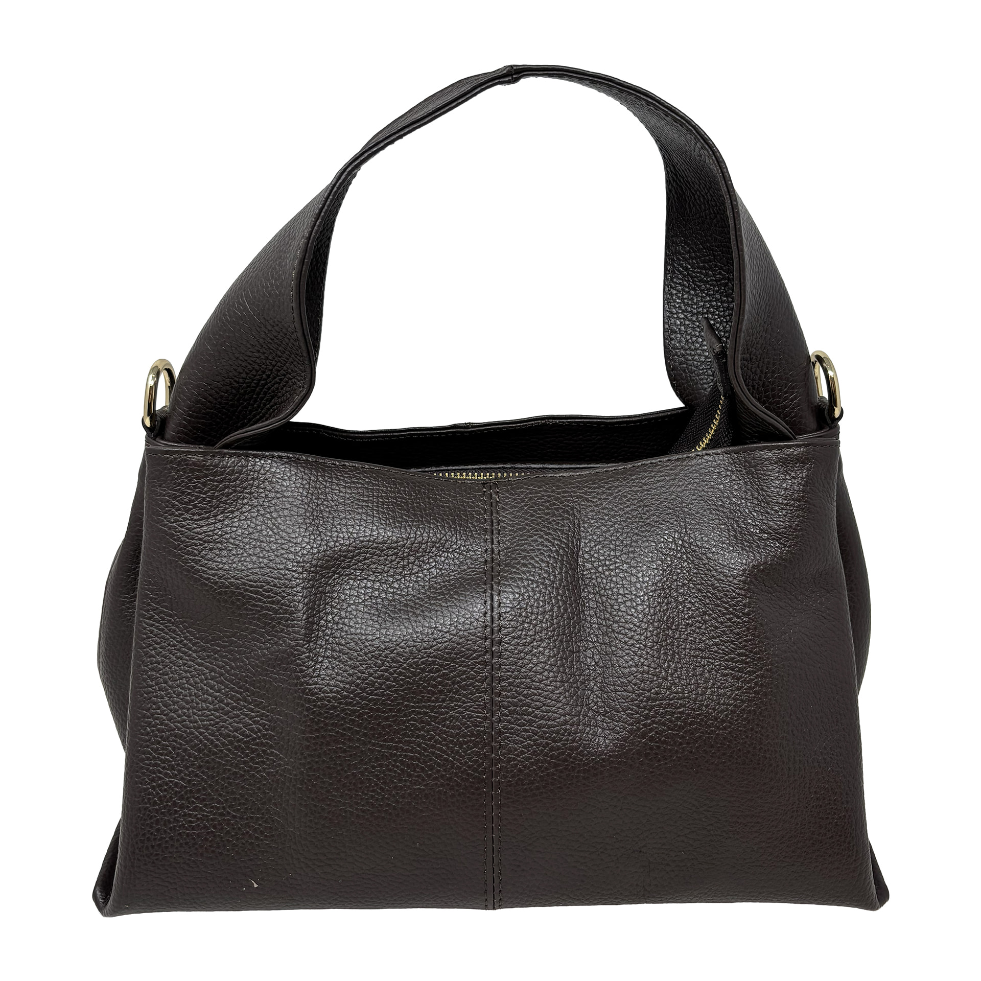 Borsa a Mano in Vera Pelle Dollaro Made in Italy