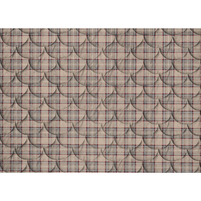 Trapunta Invernale gr Tartan Beige