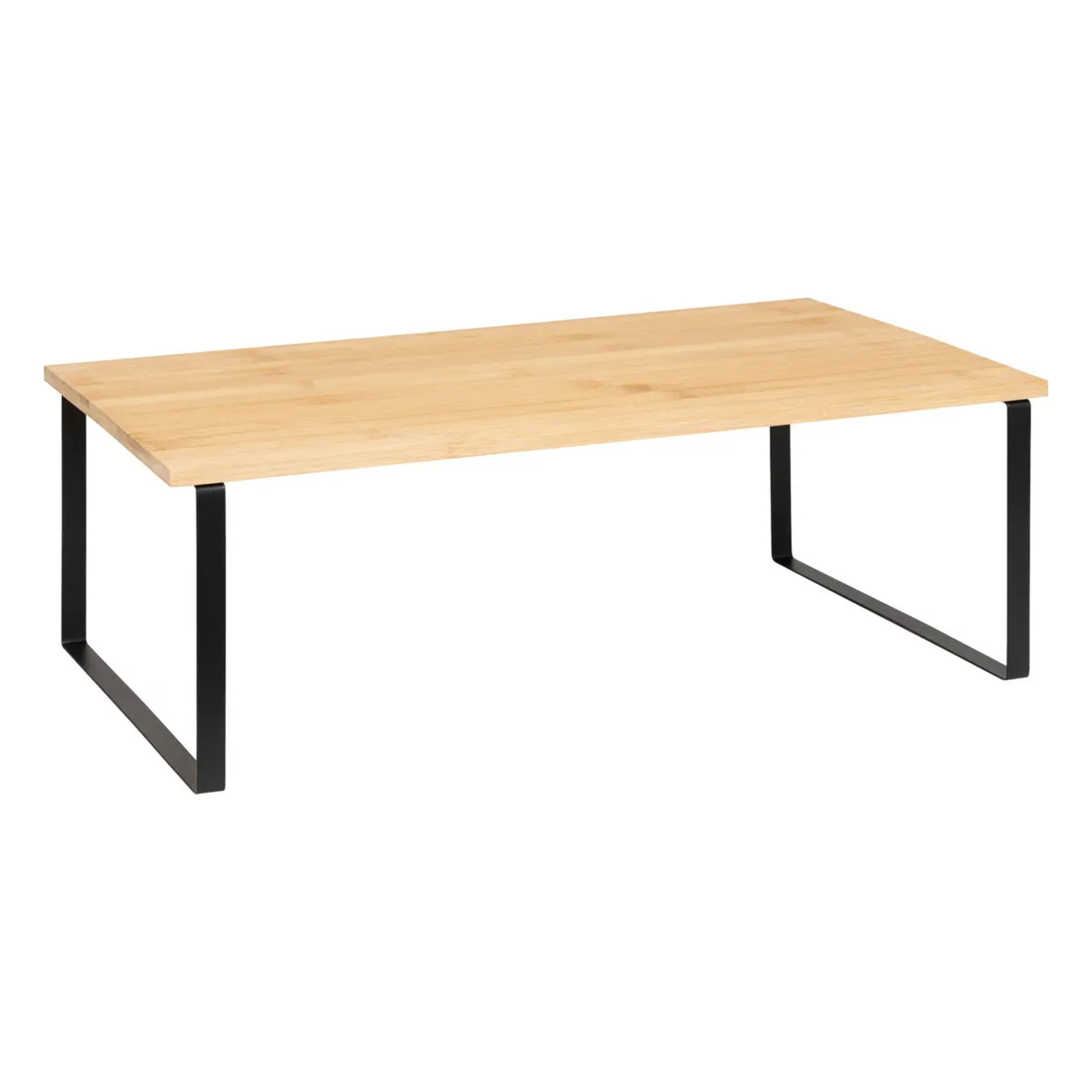 Étagère "Ordera" en bambou noir