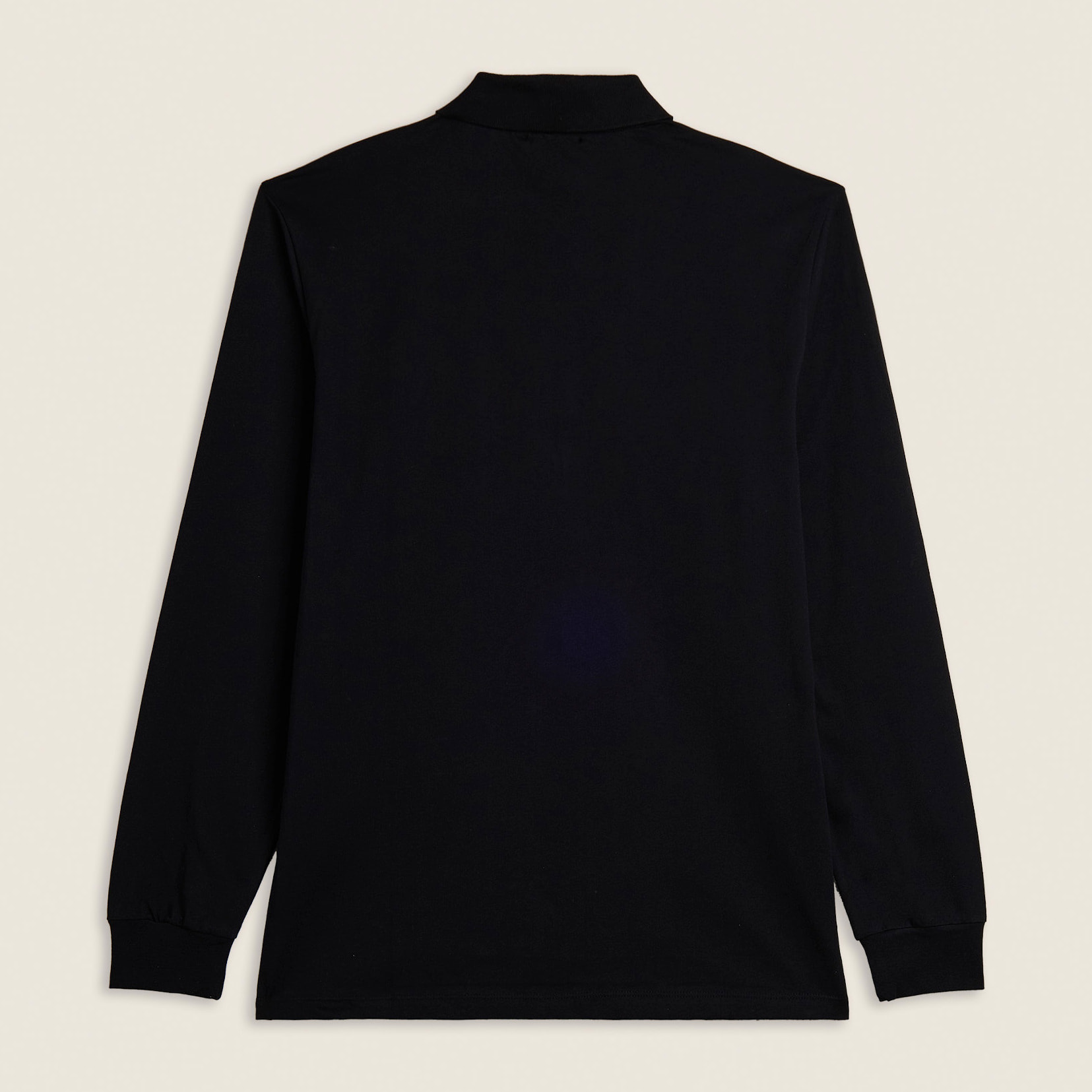 Polo manica lunga con spacchi laterali