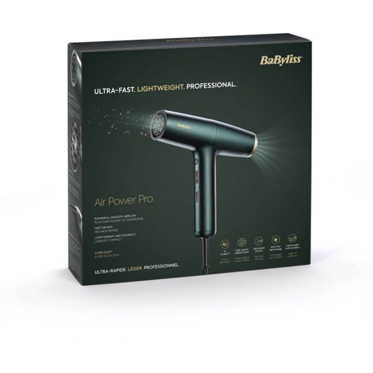 Sèche cheveux professionnel BABYLISS Air Power Pro D6555DE