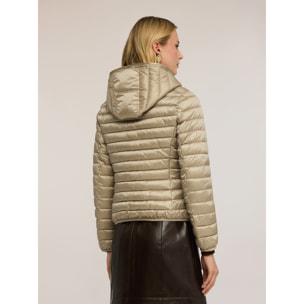 Motivi - Piumino lightweight con cappuccio - Beige
